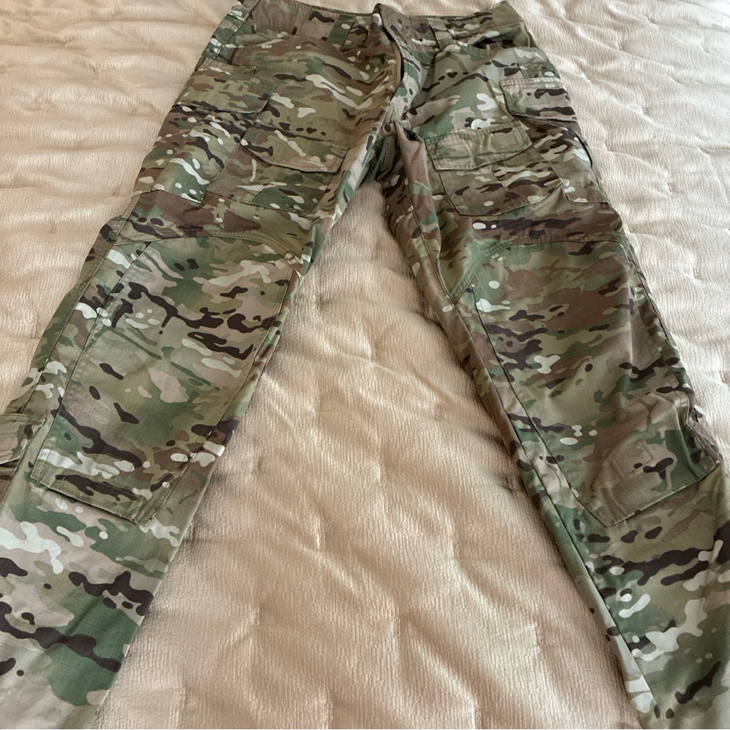 Crye Precision Military Camouflage Utility Pants In Green, Brown, Tan
